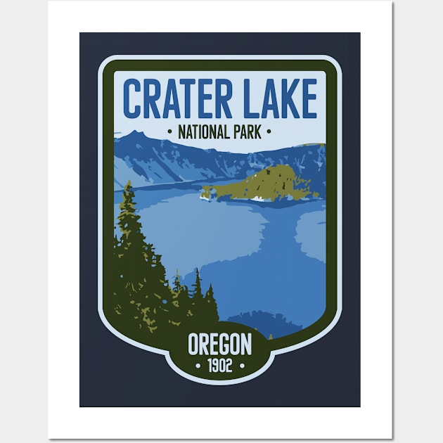 Crater Lake National Park Wall Art by deadright